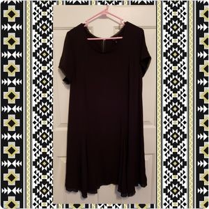 Torrid Black Short Sleeve Dress
